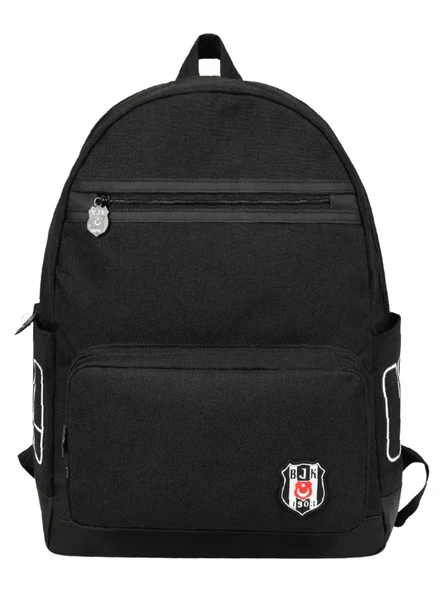 Me Okul Sırt Çantası Beşiktaş Siyah Suni Deri 1903 ürün görseli 1