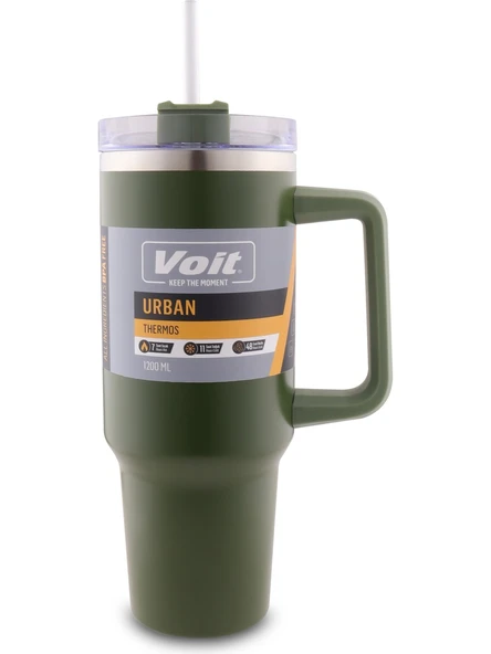 Voit Matara (Suluk) Urban Thermos / Yeşil / 1200Ml 1Vtaktm32120 / 069-1200Ml ürün görseli 1
