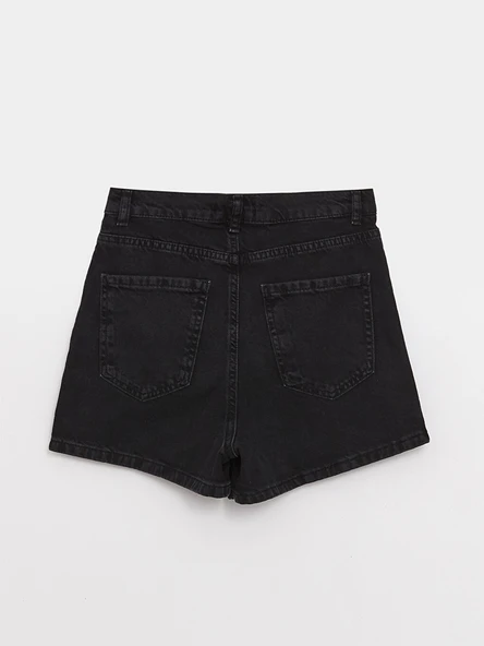 LCW Jeans Siyah Şort - Resim 7