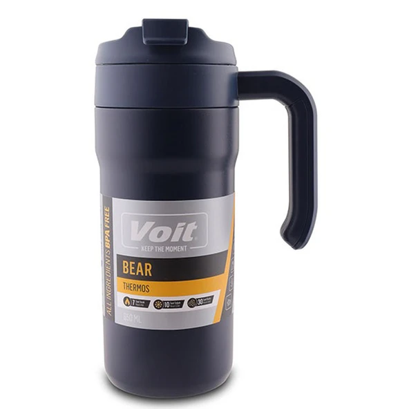 Voit Matara (Suluk) Bear Thermos / Mavi / 650Ml 1Vtaktm22065 / 034-650Ml ürün görseli 1