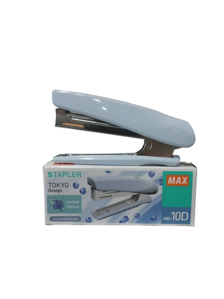Max Zımba Makinesi No:10 Buz Mavi Hd 10D ürün görseli 1