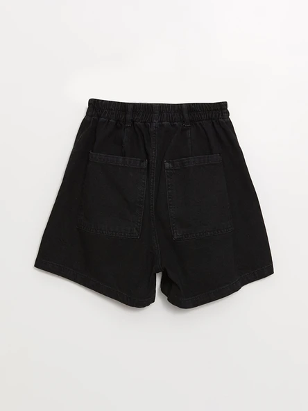 LCW Jeans Siyah Şort - Resim 8