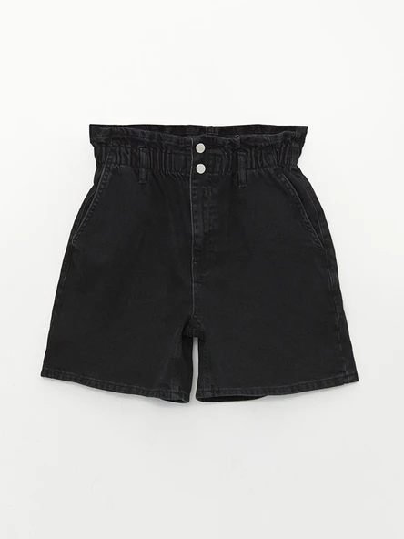 LCW Jeans Siyah Şort - Resim 6
