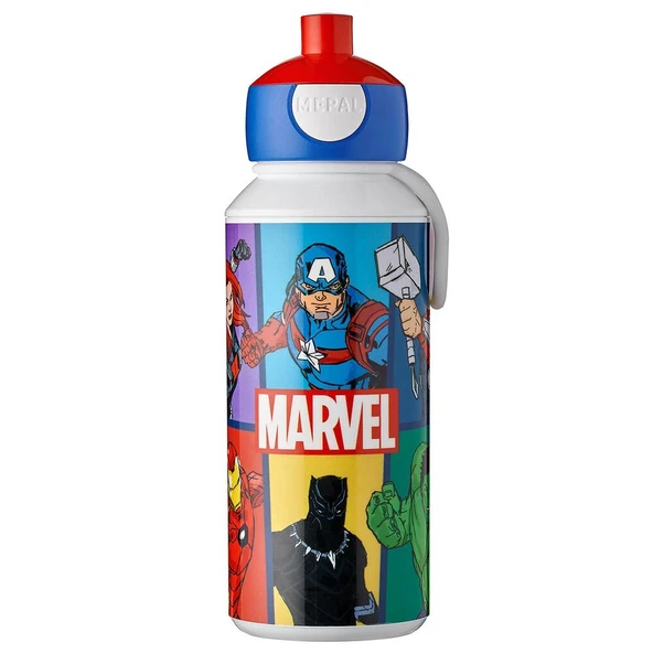 Mepal Matara (Suluk) Drinking Bottle Pop-Up Campus 400Ml Avengers 107410065395 ürün görseli 1