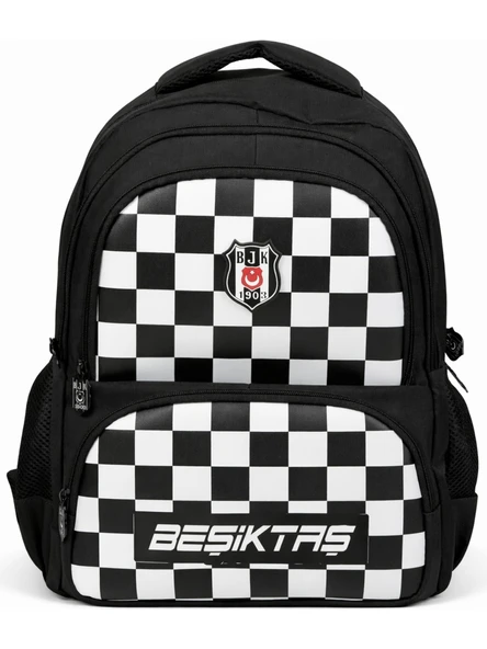 Me Okul Sırt Çantası Beşiktaş Damalı 26349 ürün görseli 1