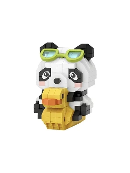 Loz Blok Oyuncak Ördekli Panda 190 Parça Mini Poşet Lz-8634 ürün görseli 1