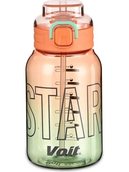 Voit Matara (Suluk) Star Trıtan Suluk / Turuncu-Yeşil / 800Ml 1Vtakst40080 / 068-800Ml ürün görseli 1