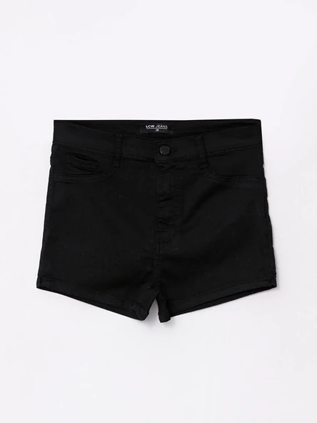 LCW Jeans Siyah Şort - Resim 6