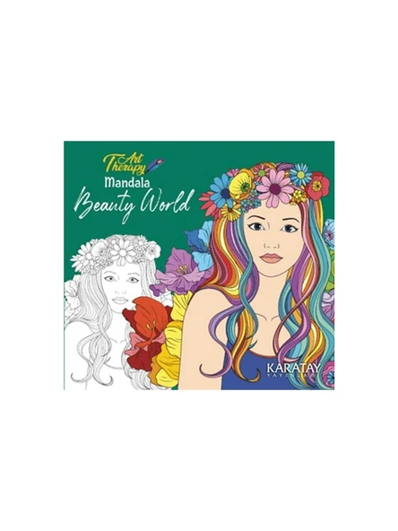 Karatay Yayınları 4E Mandala-Art Therapy-Beauty World ürün görseli 1
