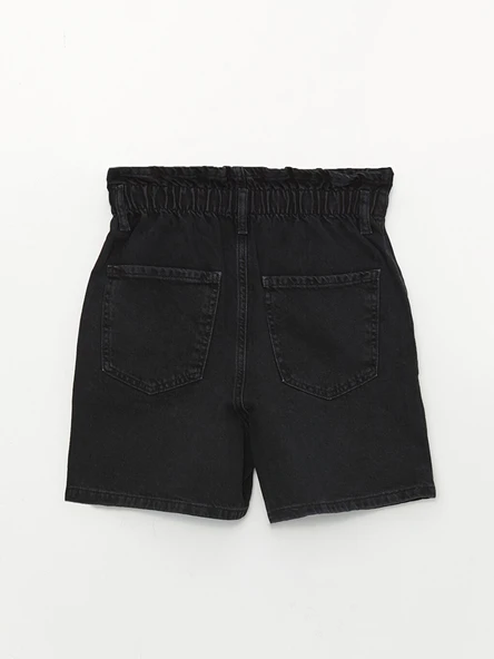 LCW Jeans Siyah Şort - Resim 7