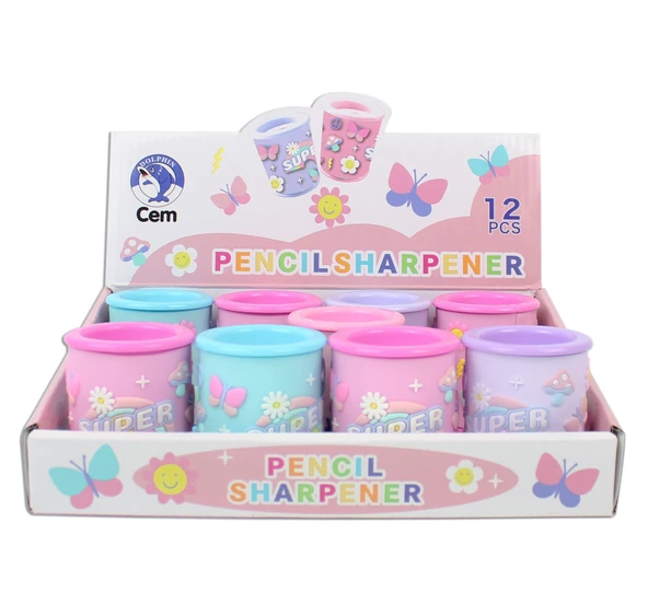 Dolphin Kalemtıraş 2 Li Kız Sh-067 (16 Lı Paket) ürün görseli 1
