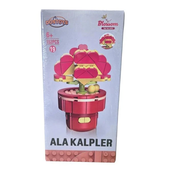 Oceanfour Blok Oyuncak Ala Kalpler Çiçek Lego 152 Parça 113-17-24-1 ürün görseli 1