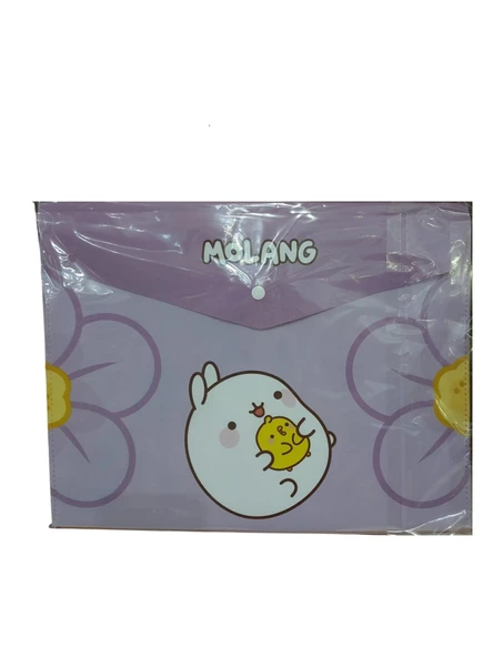 Keskin Color Molang Çıtçıtlı Dosya A4 120770-20 (12 Li Paket) ürün görseli 1