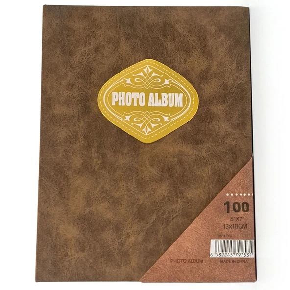 Bafix Fotoğraf Albümü 13X18 Tek Sayfa 100 Lü ürün görseli 1