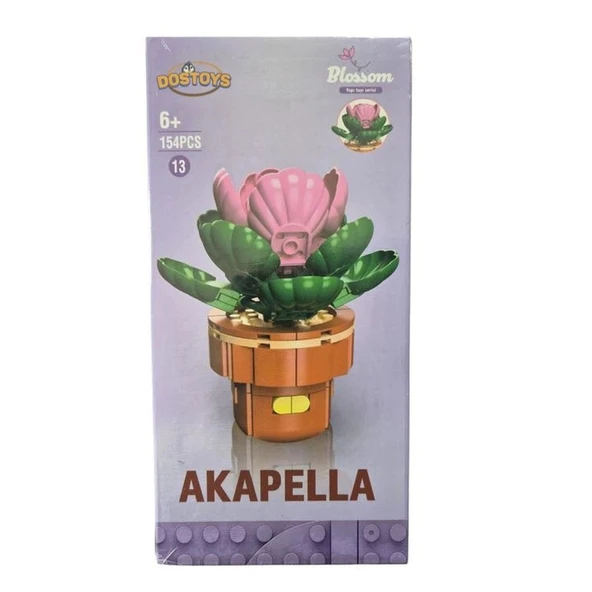 Oceanfour Blok Oyuncak Akapella Çiçek Lego 154 Parça 113-9-16-1 ürün görseli 1
