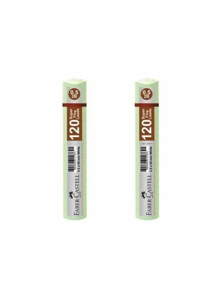 Faber-Castell Grip Min Versatil Kalem Ucu 0.5 2B 60Mm, 120 Li Pastel (12 Tüp) ürün görseli 1