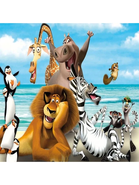 Ks Games Puzzle 200 Parça Madagascar Mg 113 - Resim 2