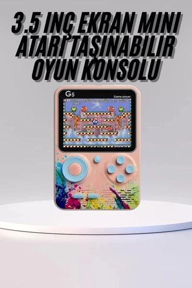Nevamel® Game Box Mini 500 Adet Retro Oyun Taşınabilir Oyun Konsolu ürün görseli 1