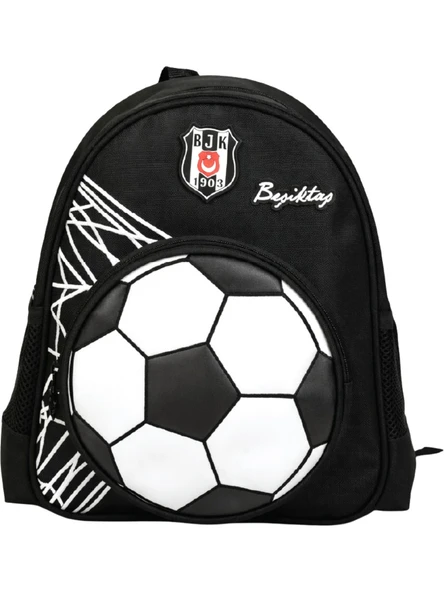 Beşiktaş 3D Suni Deri Anaokul Sırt Çantası 26384 ürün görseli 1