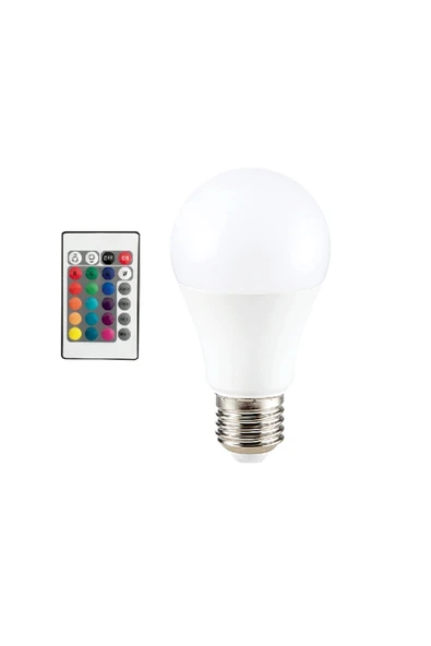 Cata Ct-4058 Uzaktan Kumandalı Rgb Led Ampul Beyaz Işık ürün görseli 1