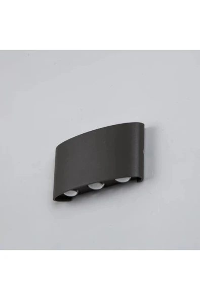 Cata 10 W İki Yönlü Led Duvar Aplik - Amber Işık  - Siyah - IP44 - CT-8011A ürün görseli 1