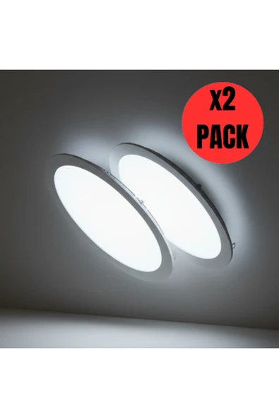 Kendal KDL404 SIVA ALTI SLİM LED PANEL 2'Adet — 3W / 180 Lm / 6500K BEYAZ ürün görseli 1