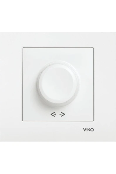 VİKO Karre/Meridian 1-10V Dimmer Beyaz (Çerçevesiz) 90967X84 ürün görseli 1
