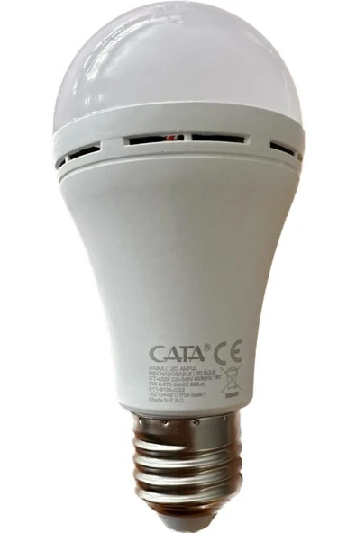 Cata CT-4229 9 WATT ŞARJLI LED AMPUL BEYAZ ürün görseli 1