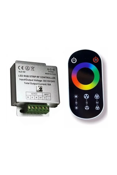 K2 KLD102 Uzaktan Kumandalı RGB Led Kontrol Paneli ürün görseli 1