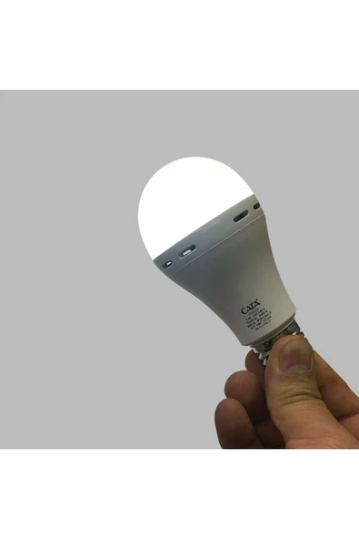 Cata 9w Beyaz Şarjlı Led Ampul ürün görseli 1