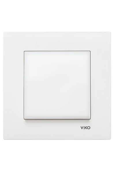 VİKO Karre Boşluk Kapağı 90967Z20 Beyaz (Çerçevesiz) ürün görseli 1