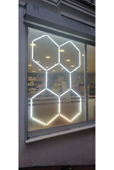 K2 LED SYSTEMS LED T5 ALTİGEN LINEAR ARMATÜR, PETEK GÖRÜNÜM - Resim 2