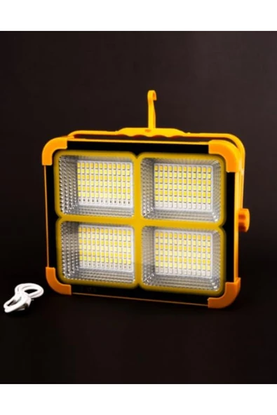 Hepta Collection Cata CT-4698 200W Portatif Taşınabilir Şarjlı Solar Projektör ürün görseli 1