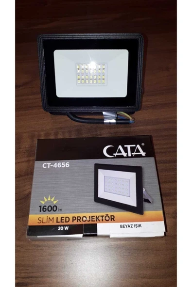 Cata Ct 4656 20w Led Projektör Beyaz ürün görseli 1