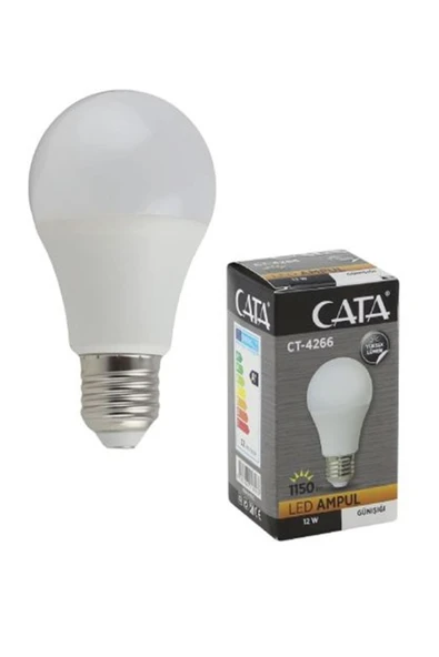 Cata Ct-4266g 12w Led Ampul E27 Günışığı ürün görseli 1