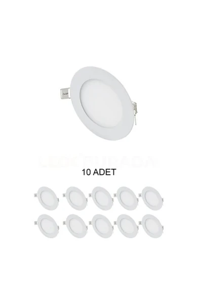 ENFE KDL404 3W Slim Led Panel Günışığı 10 lu Ekonomik Paket ürün görseli 1