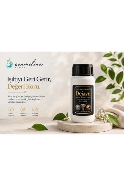 250ml Altın ve Gümüş Parlatma ve temizleme Sıvısı DEJAVU ürün görseli 1