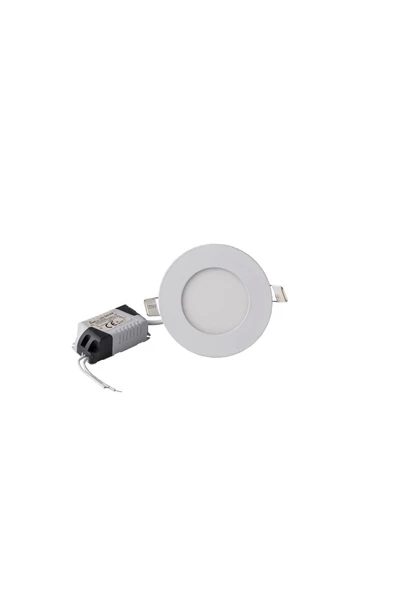 3 W Slim Led Panel Sıva Altı Beyaz - Resim 3