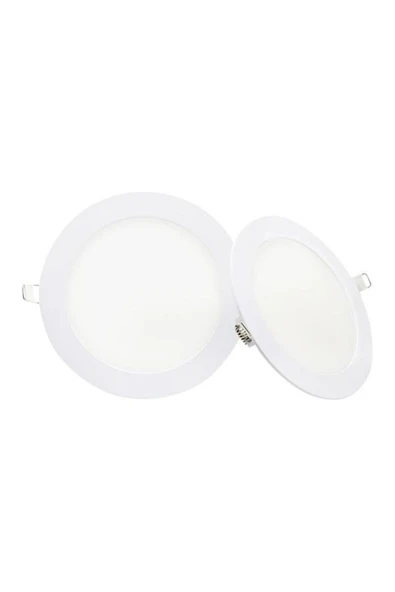 ENFE KDL400 6 Watt 510 Lümen 3000K Panel Light Round ürün görseli 1