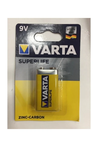 Varta Pil Superlife 1x9v ürün görseli 1