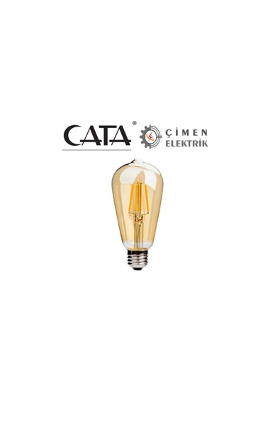 Cata 10 ADET CATA CT 4350 4W Led Ampül 2700K Amber ürün görseli 1
