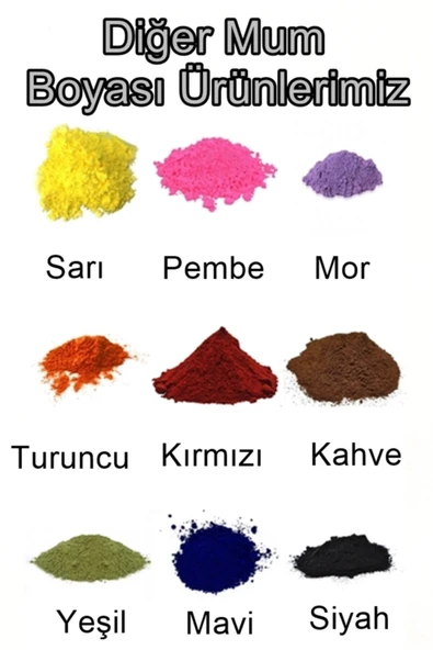 Mum Boyası 10 gr - Resim 2