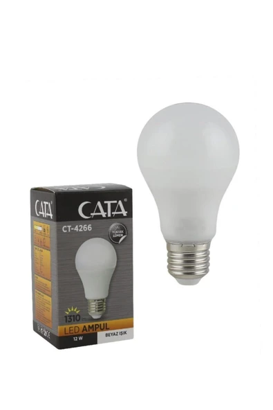 Cata Ct-4266b 12w Led Ampul E27 Beyaz Gün Işığı E27 Led Ampul 0 - 250 Watt Yok Turuncu ürün görseli 1