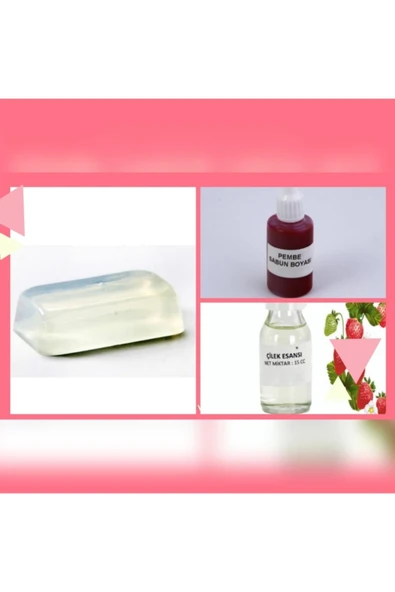 Sabun Yapım Seti (pembe) ürün görseli 1