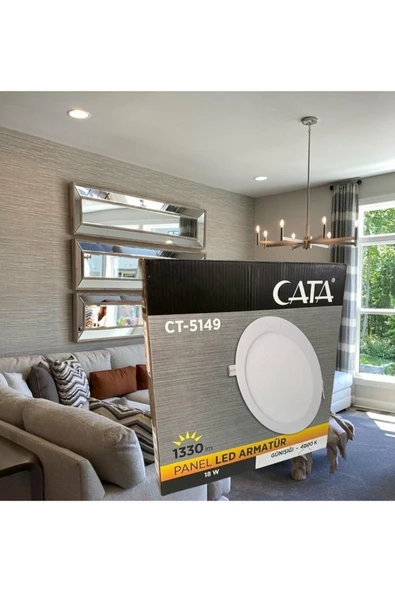 Cata 18W GÜNIŞIĞI LED PANEL ARMATÜR ( CT-5149 ) ürün görseli 1