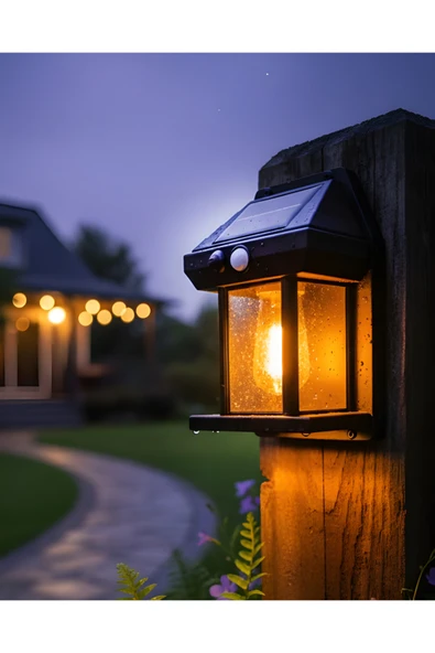 Kendal KBA742 – Sensörlü Solar Duvar Armatürü (5W | IP65) ürün görseli 1