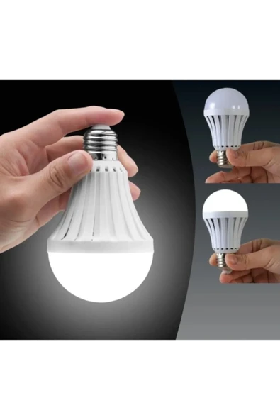 Cata Ct 4229 E 27 Duylu Şarjlı Led Ampul (Beyaz) ürün görseli 1