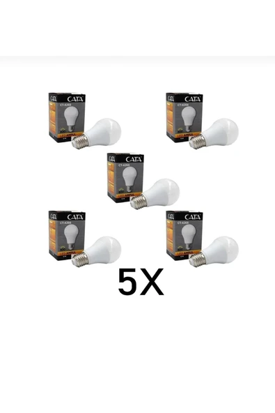 sepetra CT-4266B-5Lİ 5'li Beyaz Işık E27 Led Ampul 12 Watt Yok ürün görseli 1