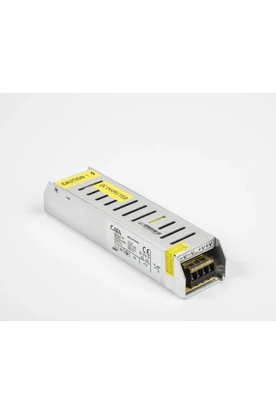 Cata CT-2574 12V 5A 60W Slim LED Trafo Klemensli Şerit LED Adaptörü İnce Kasa LED Sürücü ürün görseli 1