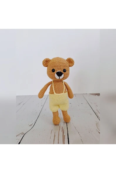 Amigurumi Örgü Ayı Oyuncak, Ayıcık, Amigurimi, Yenidogan Oyuncak ürün görseli 1